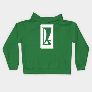 Lada Logo 1980s without lettering (white) Kids Hoodie